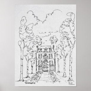 Farmhouse Horse Farm   Normandy, France Poster