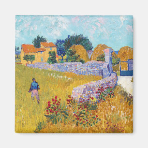 Farmhouse in Provence, Van Gogh Magnet