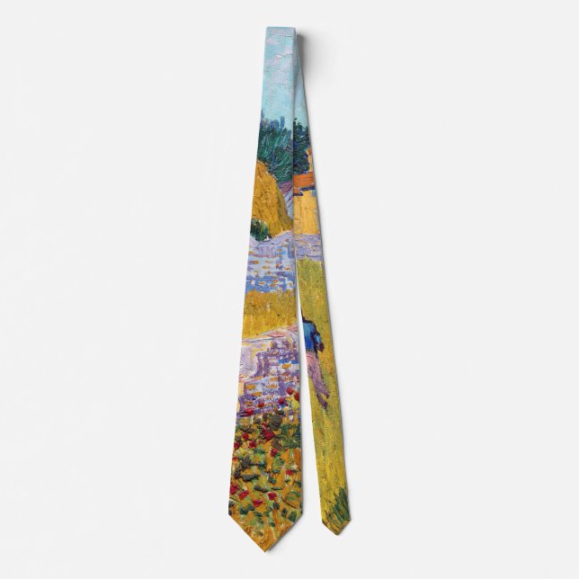 Farmhouse in Provence, Van Gogh Tie (Front)