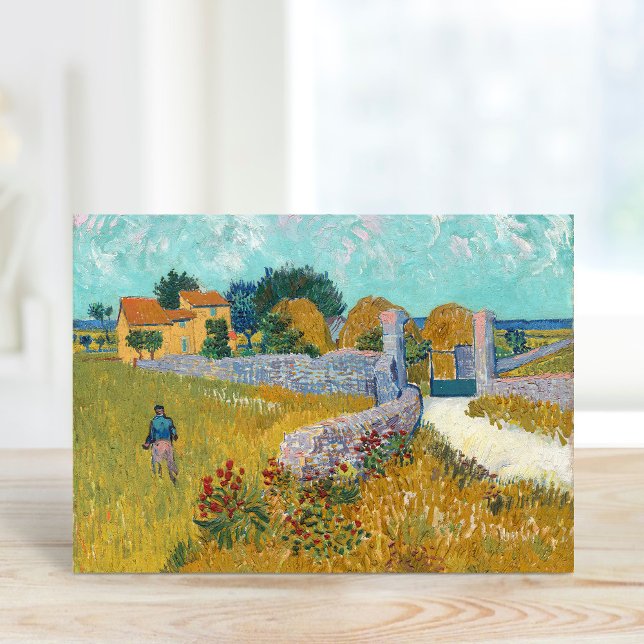 Farmhouse in Provence | Vincent van Gogh Card (Creator Uploaded)