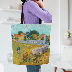 Farmhouse in Provence   Vincent van Gogh Tote Bag