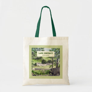 Farmhouse in St Johns in the Vale Lake District Tote Bag