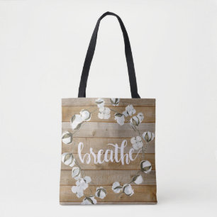 Farmhouse Inspiration - Breathe Tote Bag