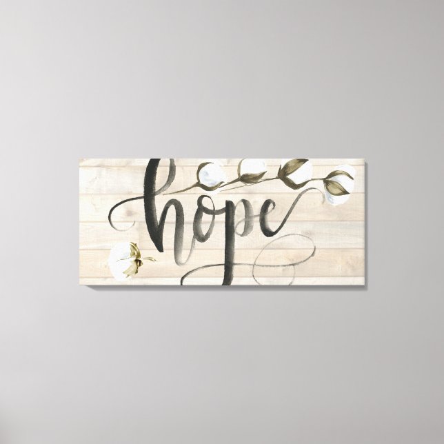 Farmhouse Inspiration -Hope Canvas Print (Front)