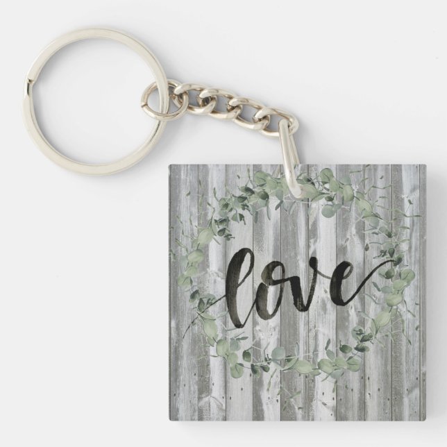 Farmhouse Inspiration - Love Key Ring (Front)