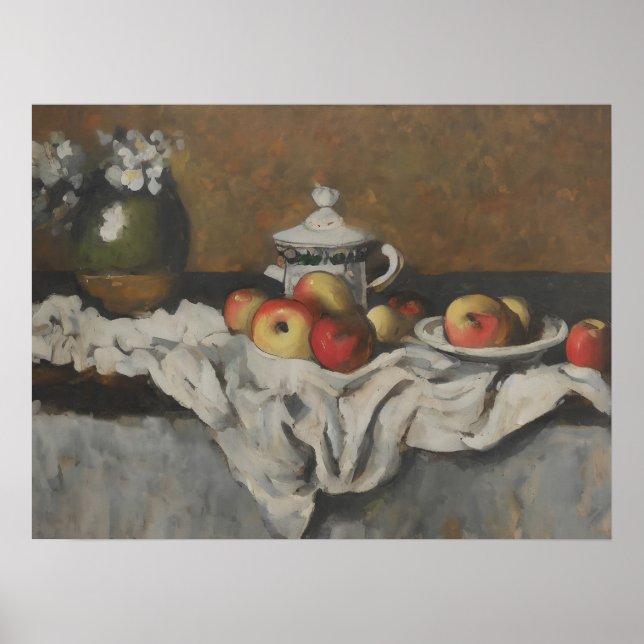 Farmhouse kitchen print apples - still life (Front)