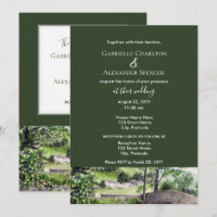 Farmhouse near Thirlmere Wedding Invitation