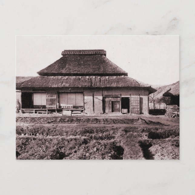 Farmhouse of Takebe, Okayama Postcard (Front)