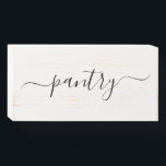Farmhouse Pantry Kitchen Wooden Box Sign<br><div class="desc">More farmhouse decor in the Little Bayleigh store!</div>