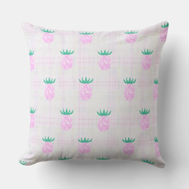 Farmhouse Pineapples Cushion (Front)