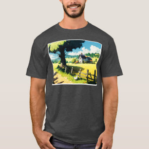 Farmhouse Postcard 3 T-Shirt