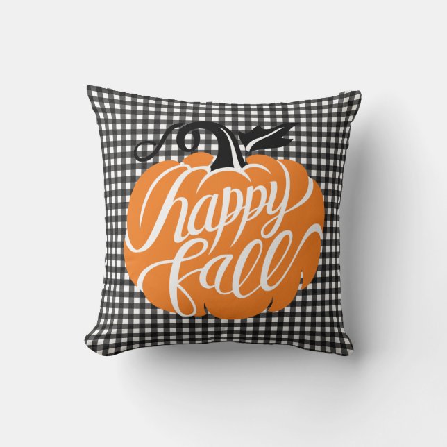 Farmhouse Pumpkin Patch  Cushion (Front)
