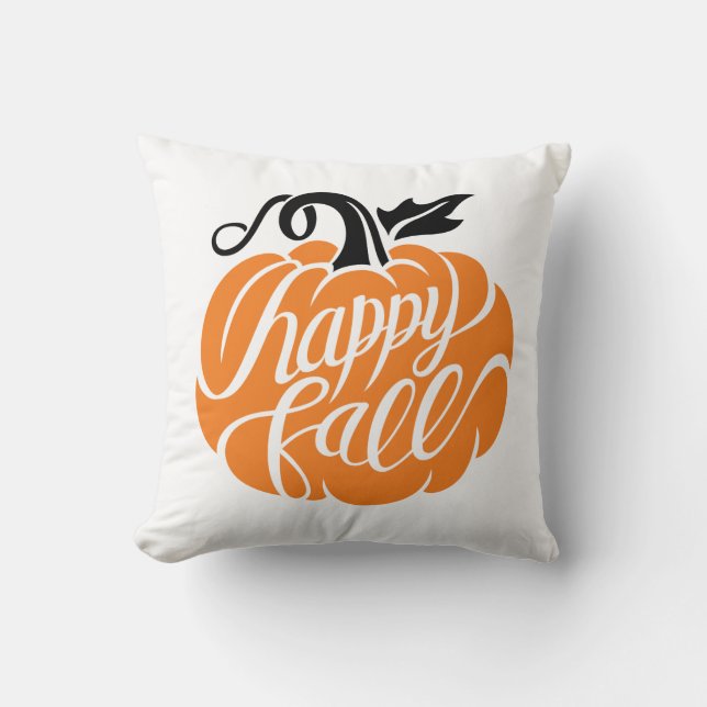 Farmhouse Pumpkin Patch  Throw Pillow (Front)