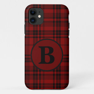 FARMHOUSE RED GINGHAM CHECKERED PLAID  Case-Mate iPhone CASE
