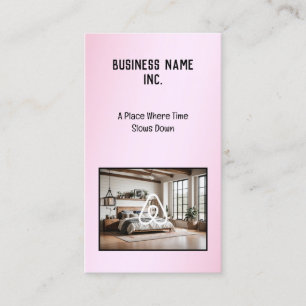 🌟 Farmhouse Rental QR Photo Logo Business Card