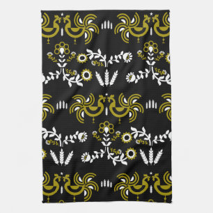 Farmhouse Rooster Countryside Home Decor Tea Towel