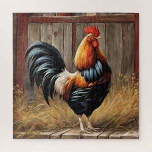 Farmhouse Rooster - Majestic Glory Puzzle