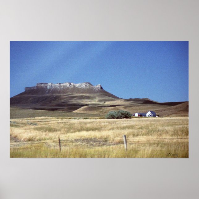 Farmhouse South Dakota Poster (Front)