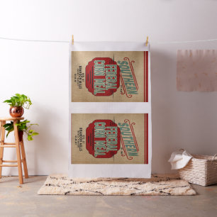Farmhouse Style Burlap Feed Sack Flour Sack Grain Fabric