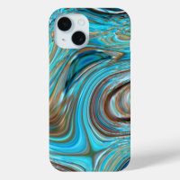 farmhouse  teal blue Woodgrain turquoise swirls