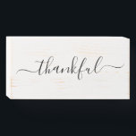 Farmhouse Thankful Wooden Box Sign<br><div class="desc">More farmhouse decor in the Little Bayleigh store!</div>