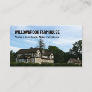 Farmhouse Vacation Rental Business Card