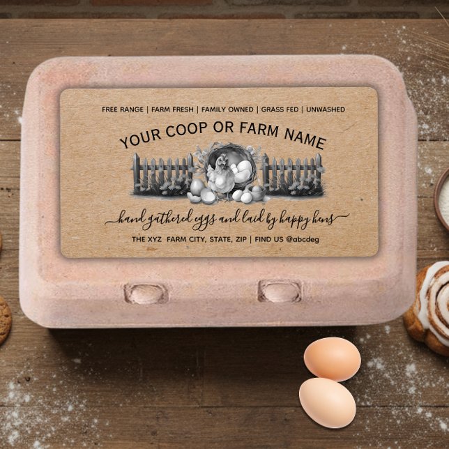 Farmhouse Vintage Egg Carton  (Creator Uploaded)
