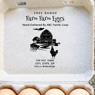 Farmhouse Vintage Egg Carton Stamp