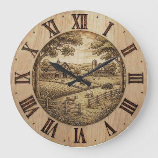 Farmhouse Wall Clock
