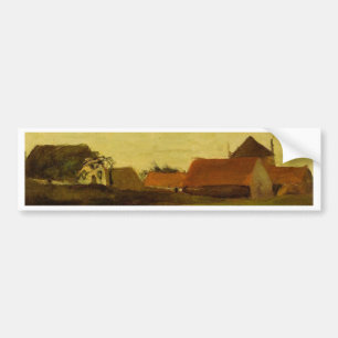 Farmhouses in Loosduinen near The Hague... Bumper Sticker