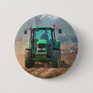 FARMING 6 CM ROUND BADGE