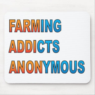 Farming Addicts Anonymous Mouse Pad