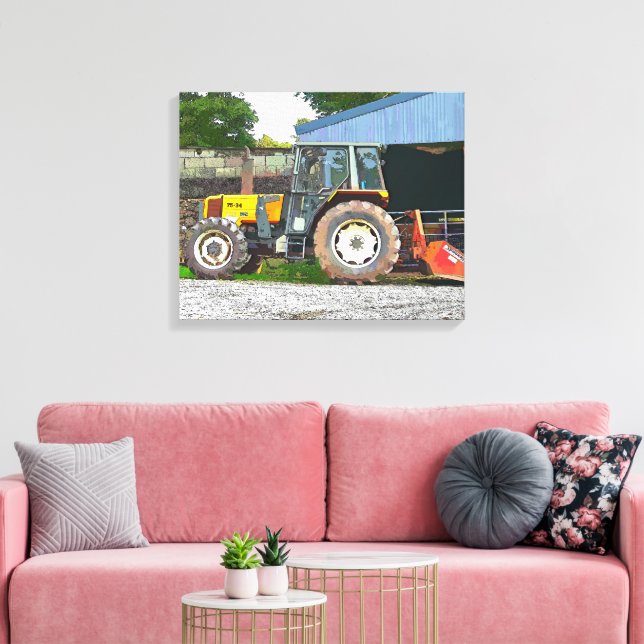 FARMING CANVAS PRINT (Insitu(LivingRoom))