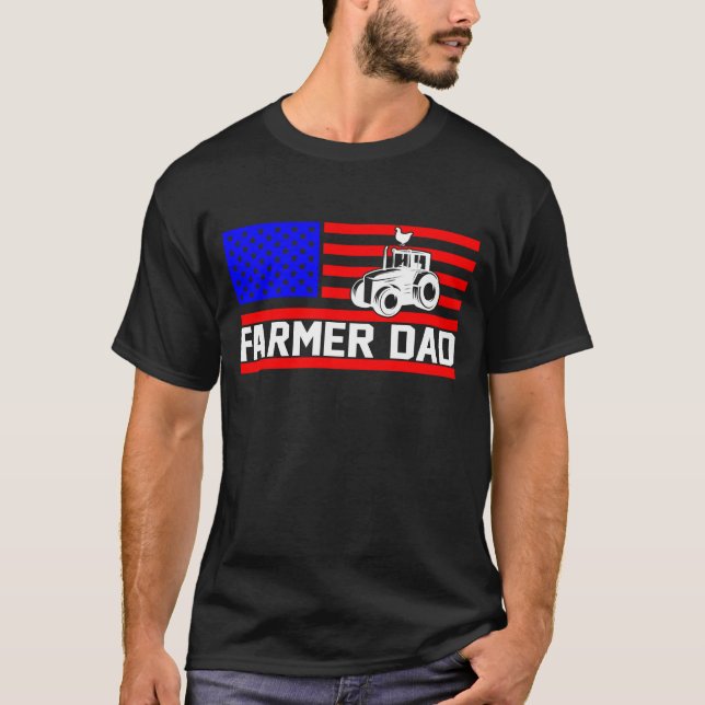 Farming Dad T-Shirt (Front)