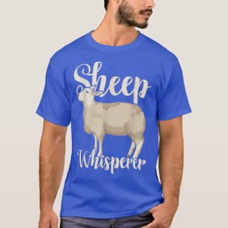 Farming Farmer Farm Animal Lover Sheep Whisperer F T-Shirt