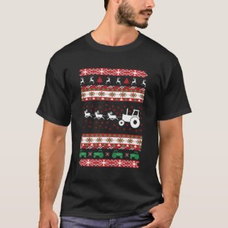 Farming Farmer Tractor Ugly T-Shirt