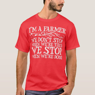 Farming Funny Farmer (3) T-Shirt