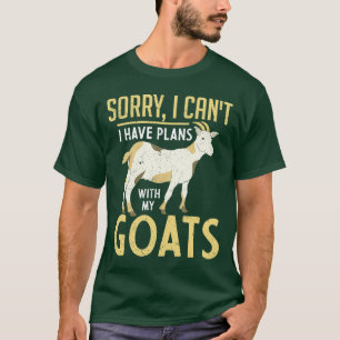 Farming Funny Goat Farmer Farm Animal Goat T-Shirt