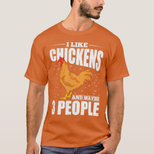 Farming Funny Hen Farmer Animal Chicken T-Shirt