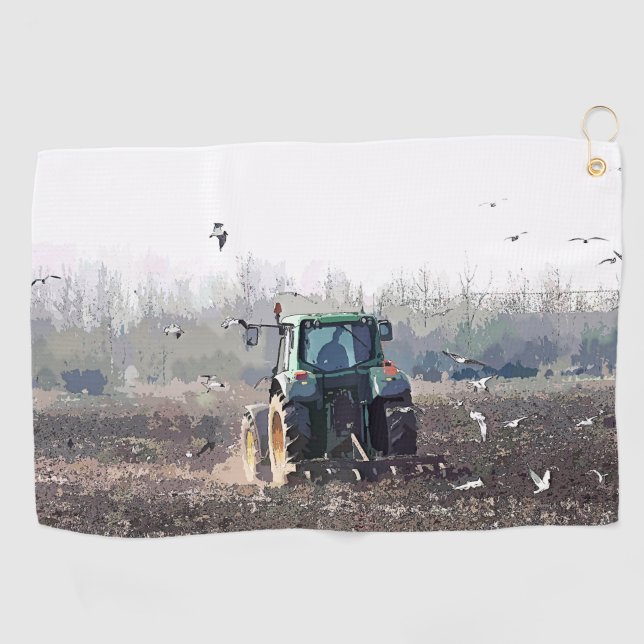 FARMING GOLF TOWEL (Horizontal)