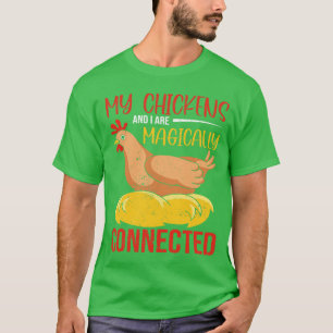 Farming Hen Lover Farmer Funny Animal Chicken T-Shirt