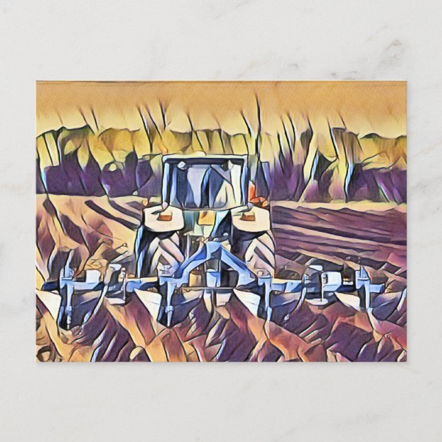 FARMING  POSTCARD (Front)