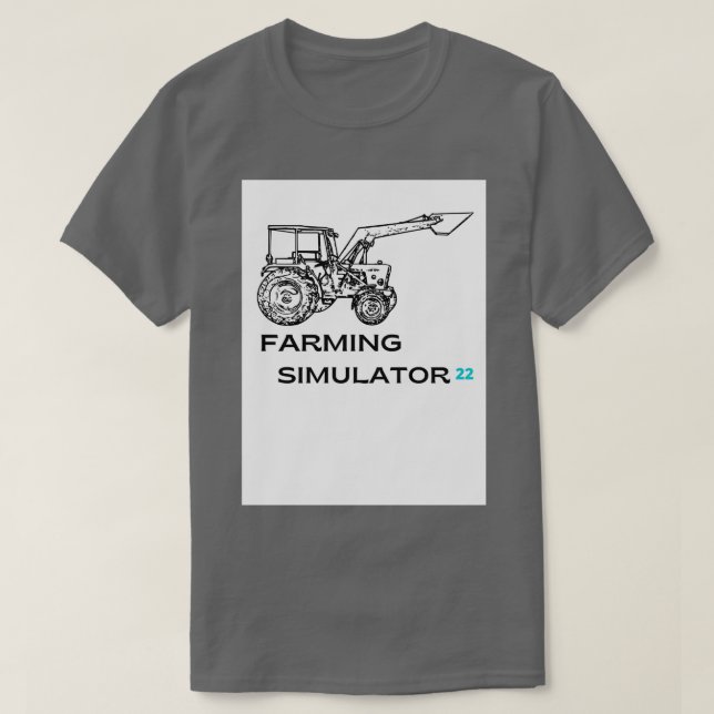 Farming simulator 22 Trucks Production Chain Anima T-Shirt (Design Front)