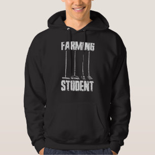 Farming Student  Farm Tractor Farming Farmer In Tr Hoodie