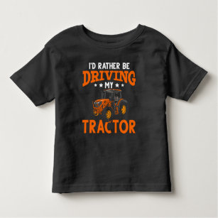 Farming Tractor Lover Farm Life Toddler T-Shirt