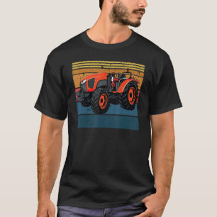 Farming Tractor Vintage Tractor Graphic T-Shirt