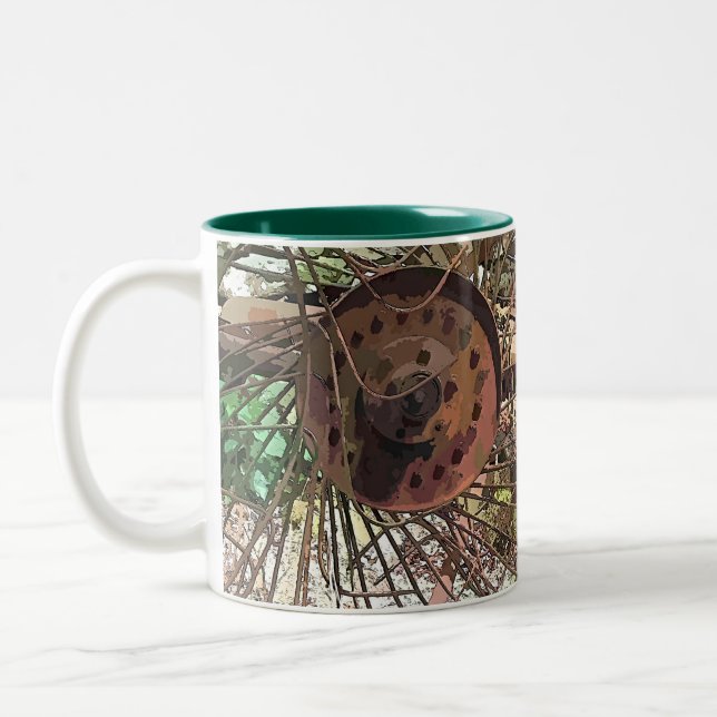 FARMING Two-Tone COFFEE MUG (Left)