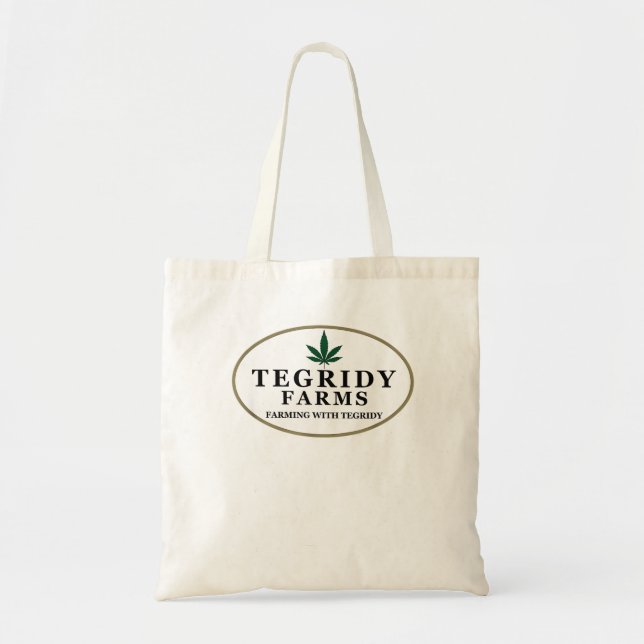 Farming With Tegridy Tote Bag (Front)