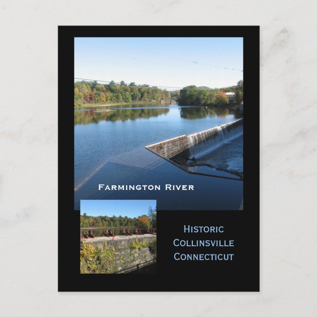 Farmington River Views Postcard (Front)