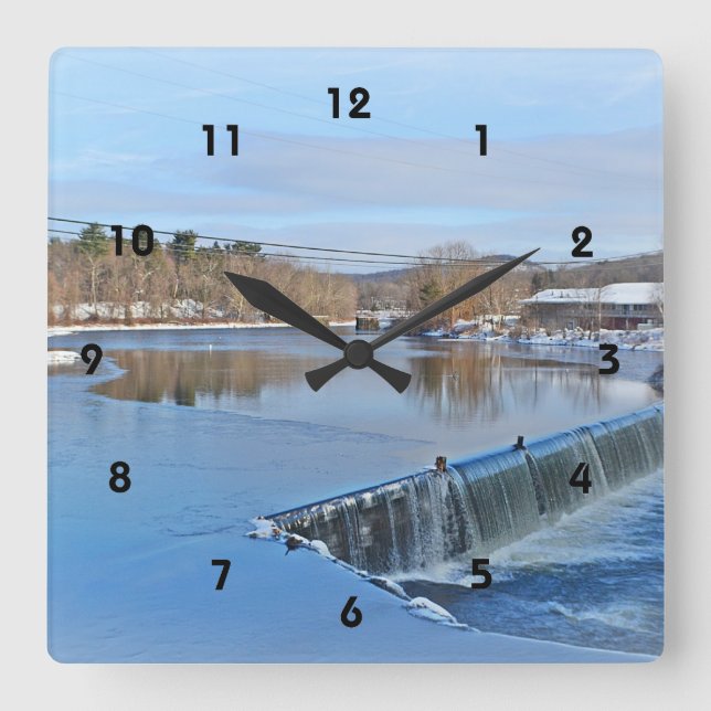 Farmington River Wall Clock (Front)